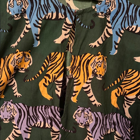 Oliphant Tiger Print Maxi Dress - Picture 4 of 5